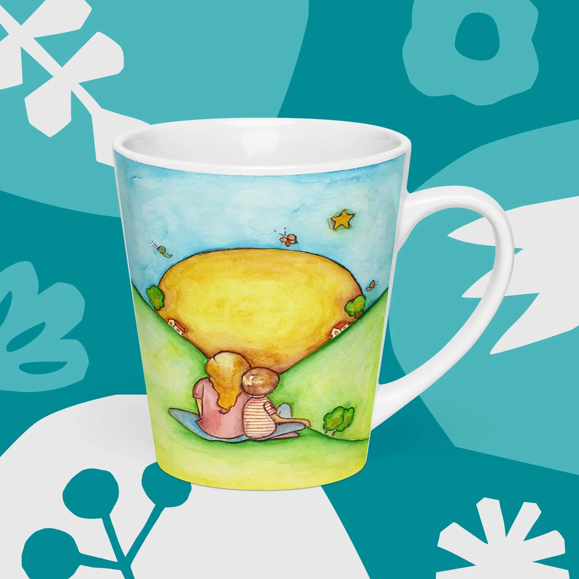 Latte Mug (watching the sunrise)