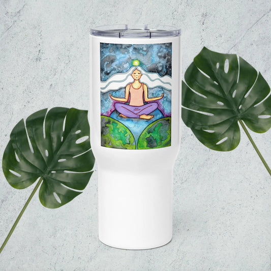 Travel Mug (the crown chakra)