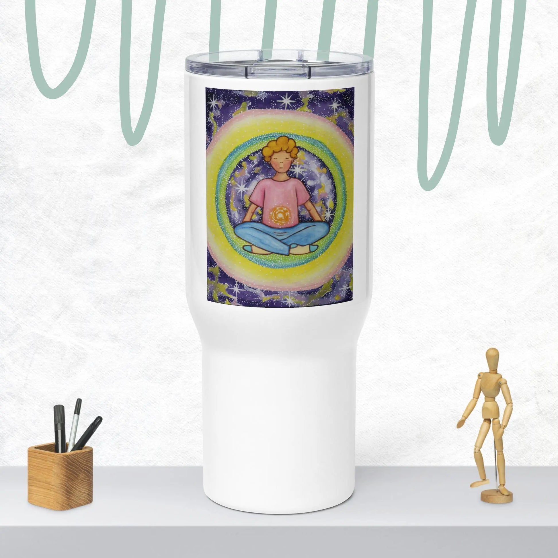 Travel Mug (the solar plexus chakra)