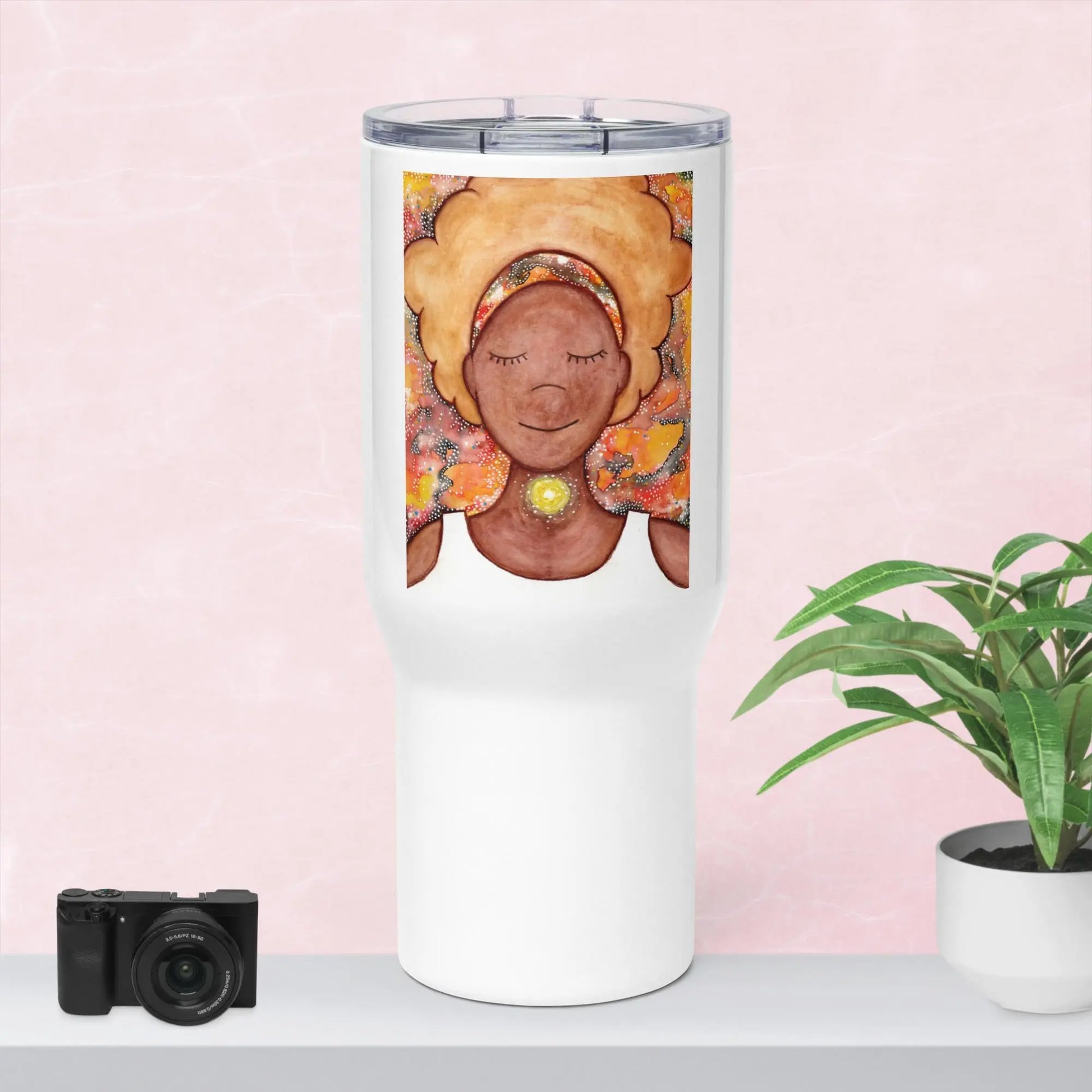 Travel Mug (the throat chakra)