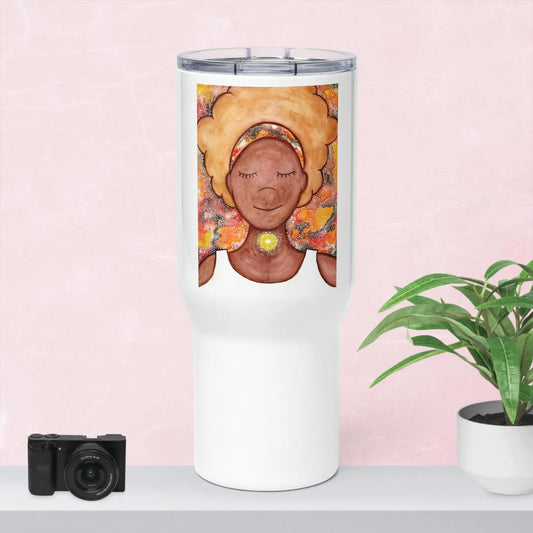 Travel Mug (the throat chakra)