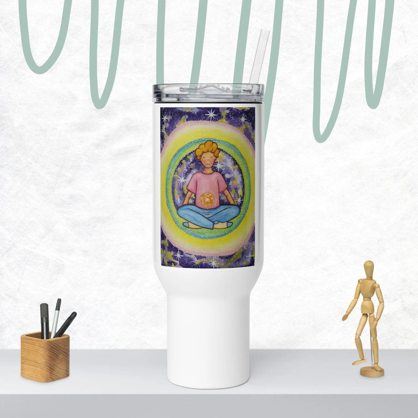 Travel Mug (the solar plexus chakra)