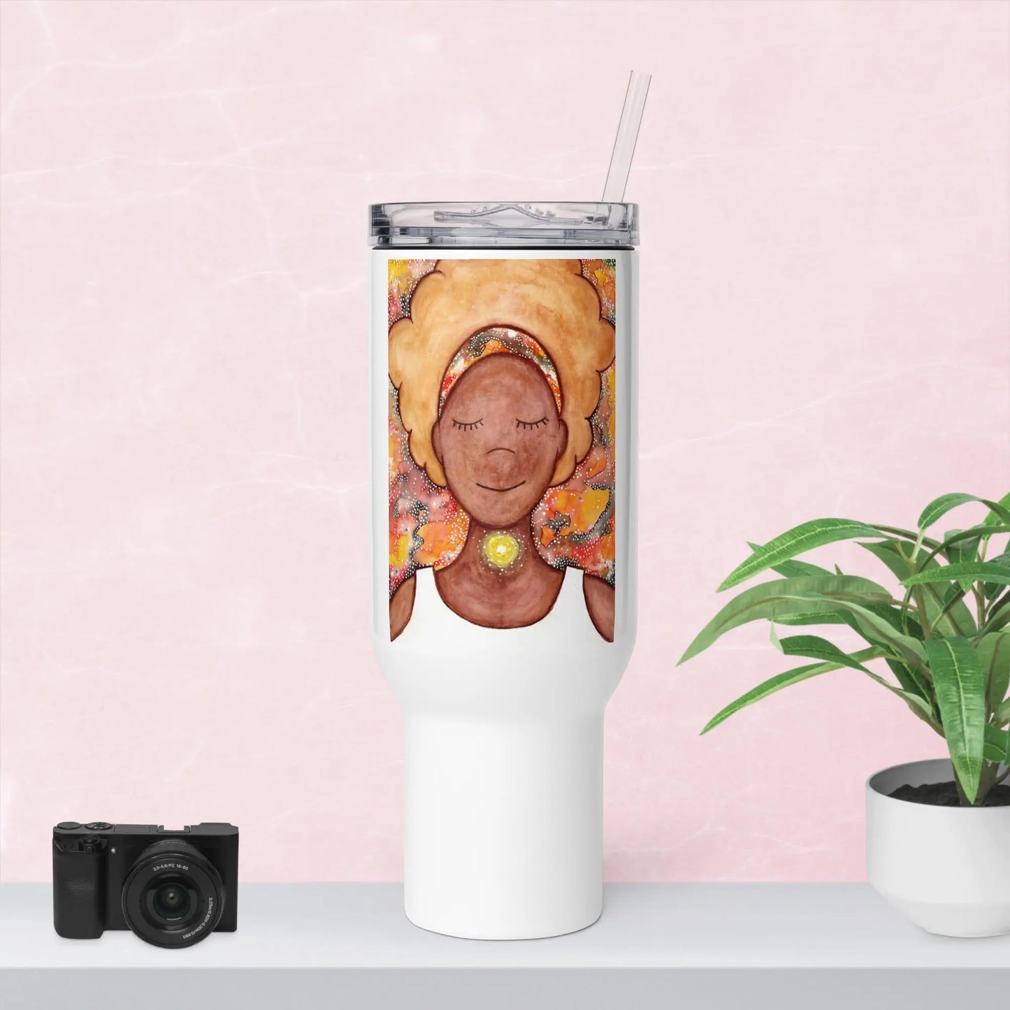 Travel Mug (the throat chakra)