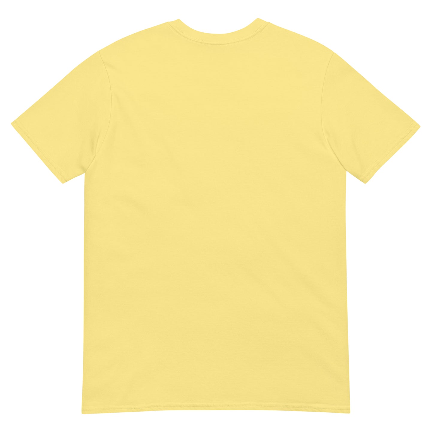 Unisex Softstyle T-Shirt (mandala with magenta rim | on front | KINDNESS in black lettering)