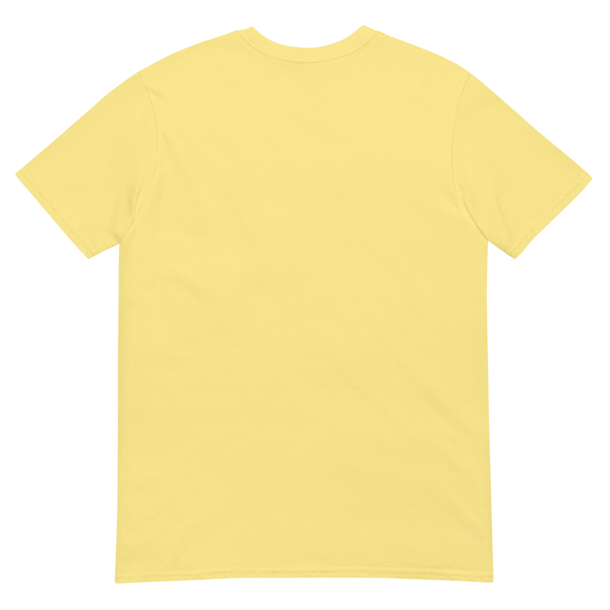 Unisex Softstyle T-Shirt (mandala with magenta rim | on front | KINDNESS in black lettering)