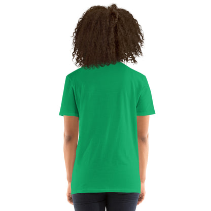 Unisex Softstyle T-Shirt (mandala with gold rim | on front | PROTECTION in white lettering)