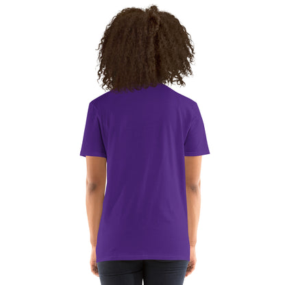 Unisex Softstyle T-Shirt (mandala with gold rim | on front | PROTECTION in white lettering)