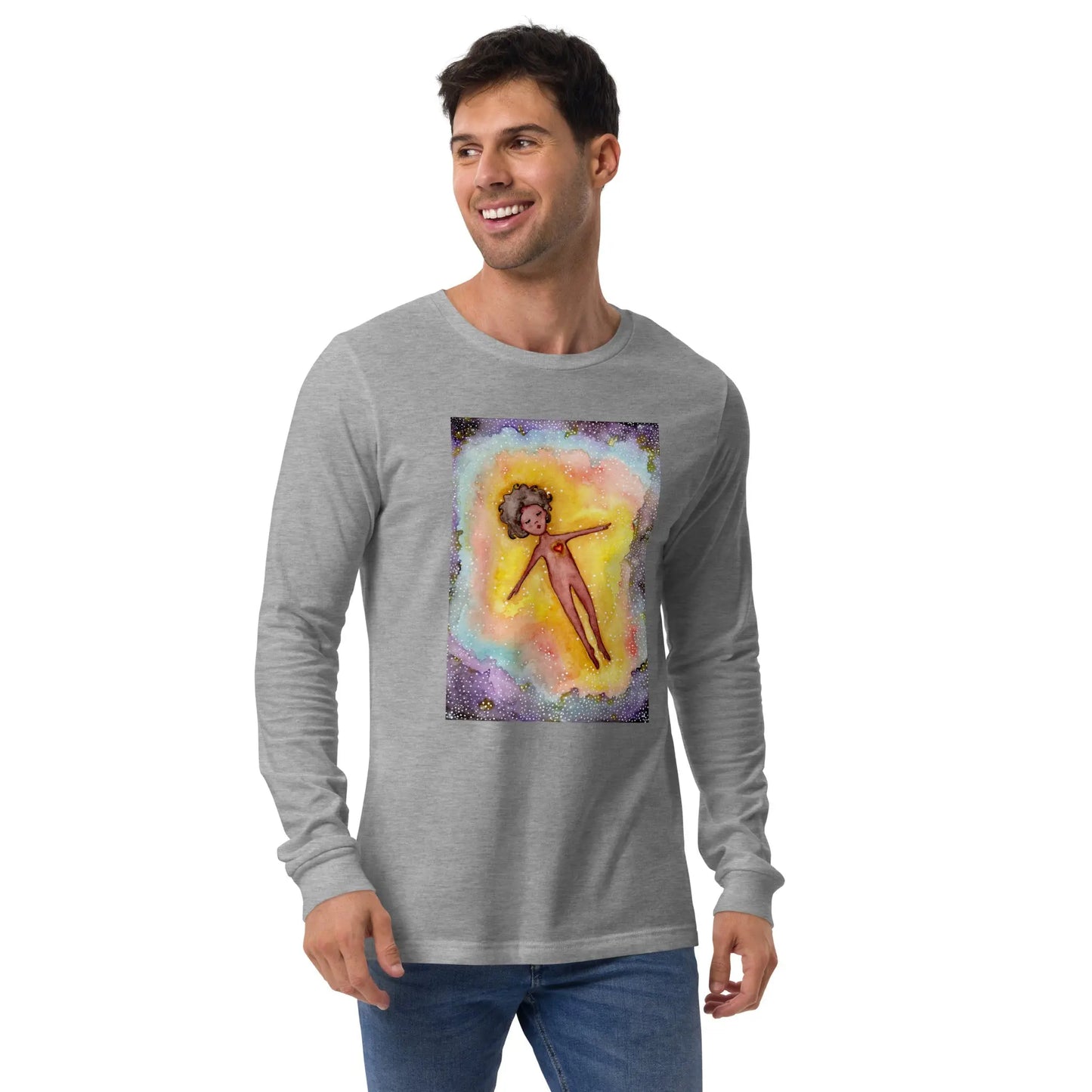 Unisex Long Sleeve Tee (the astral body)