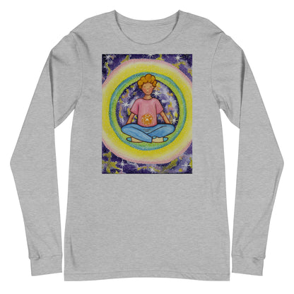 Unisex Long Sleeve Tee (the solar plexus chakra)