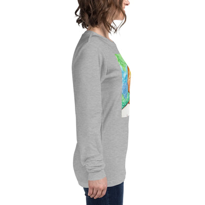 Unisex Long Sleeve Tee (the brow chakra)