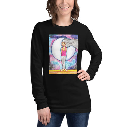 Unisex Long Sleeve Tee (the crown chakra)