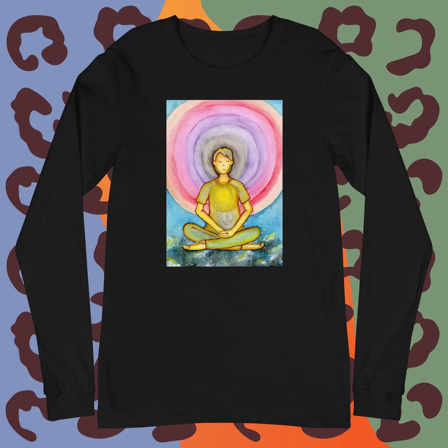 Unisex Long Sleeve Tee (the opening of the heart chakra)