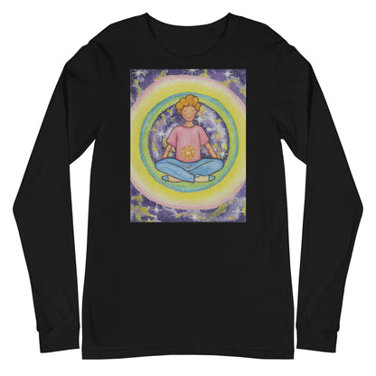 Unisex Long Sleeve Tee (the solar plexus chakra)