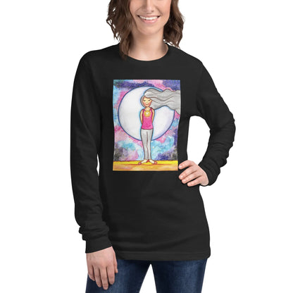 Unisex Long Sleeve Tee (the crown chakra)