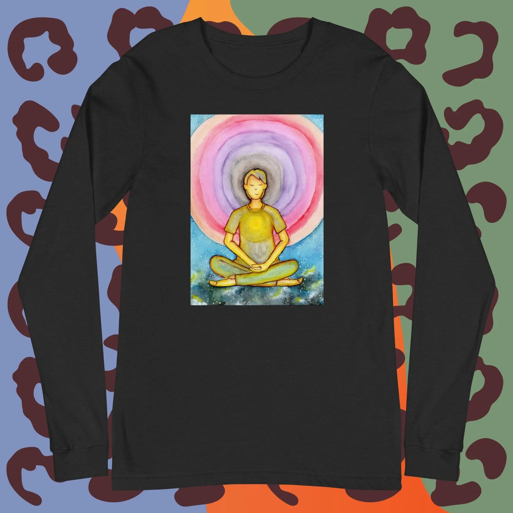 Unisex Long Sleeve Tee (the opening of the heart chakra)
