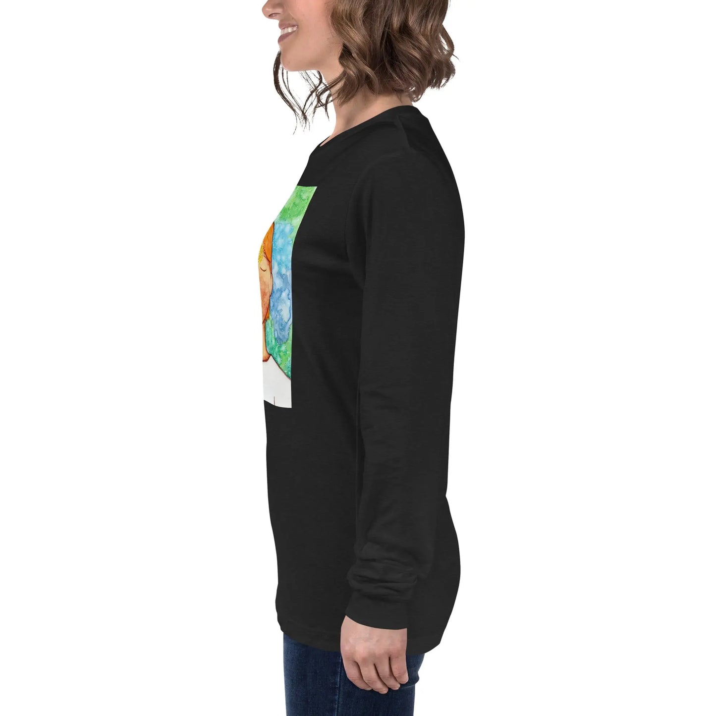 Unisex Long Sleeve Tee (the brow chakra)