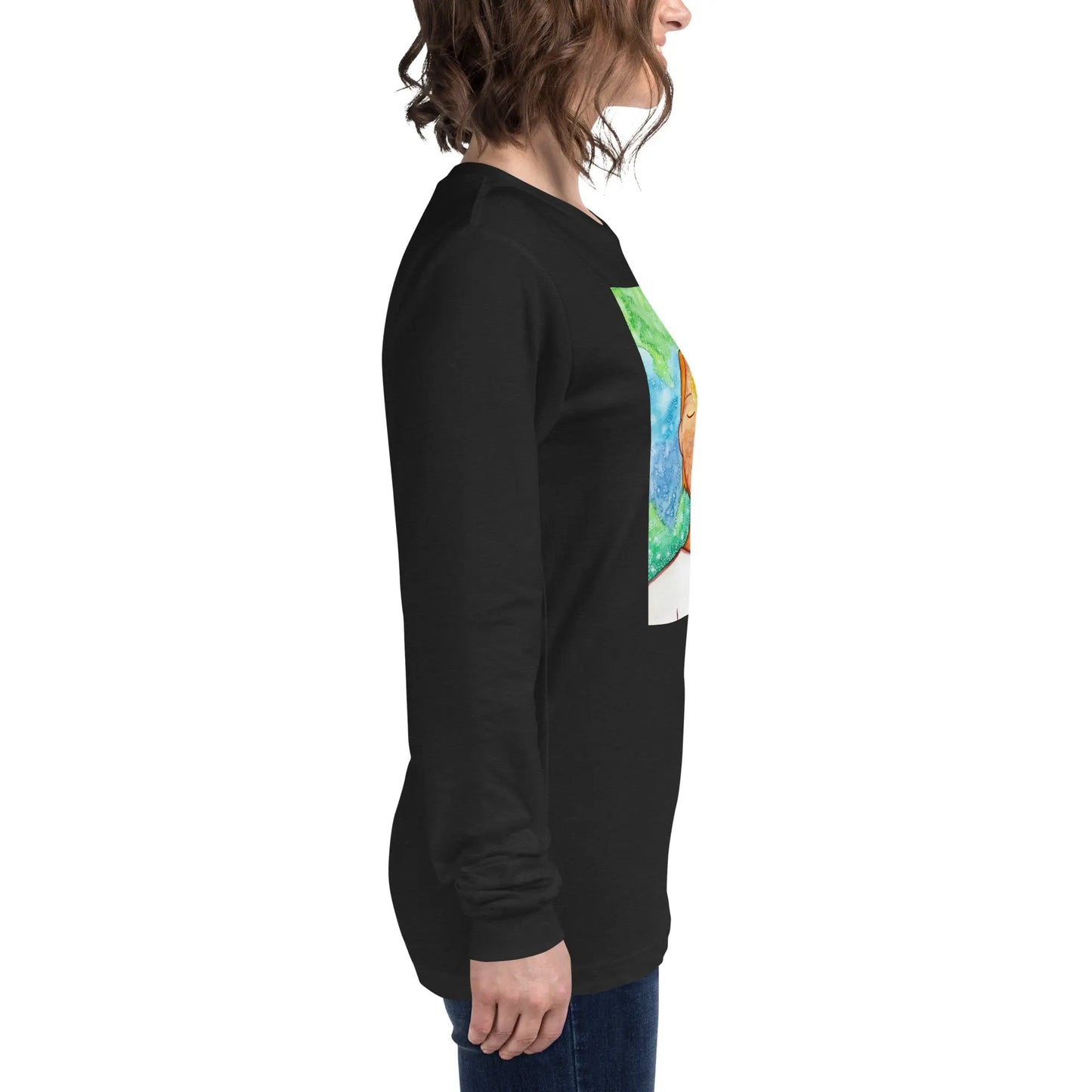 Unisex Long Sleeve Tee (the brow chakra)