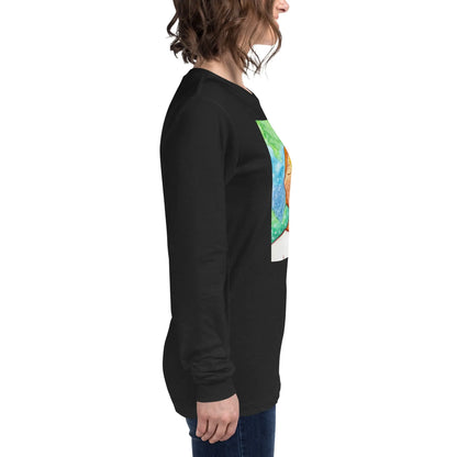 Unisex Long Sleeve Tee (the brow chakra)
