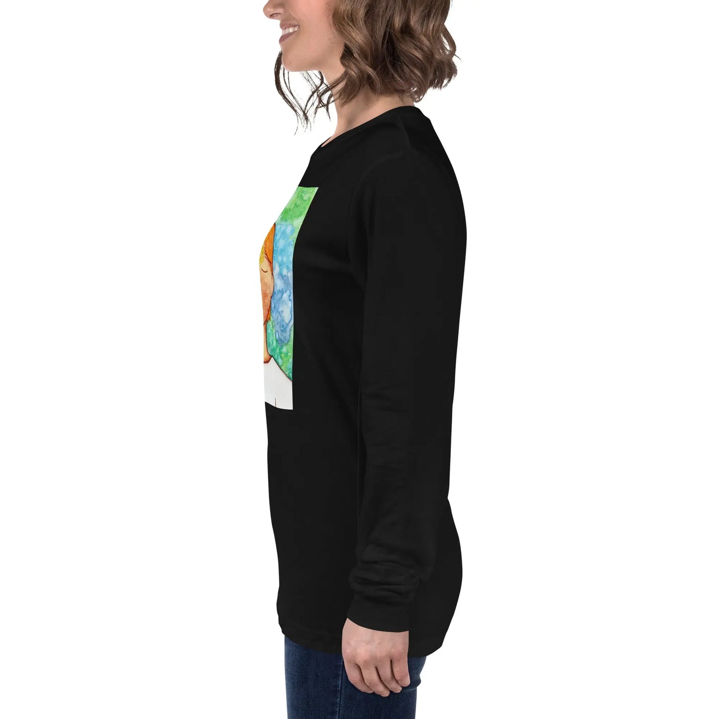 Unisex Long Sleeve Tee (the brow chakra)