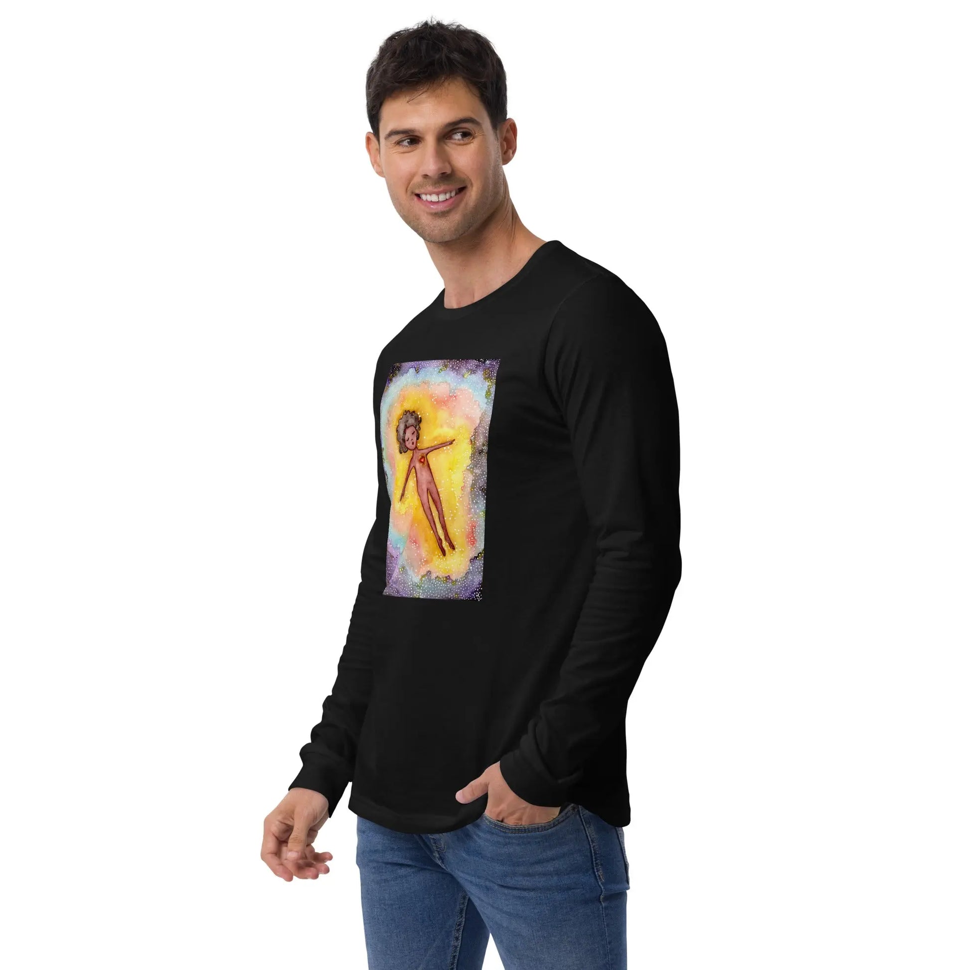 Unisex Long Sleeve Tee (the astral body)
