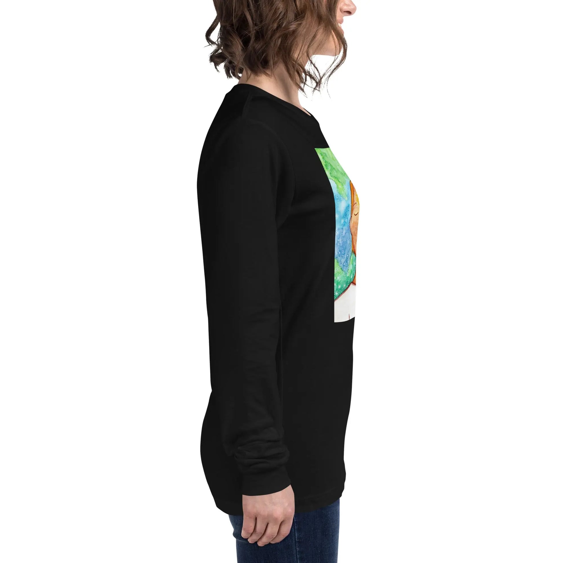 Unisex Long Sleeve Tee (the brow chakra)