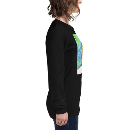 Unisex Long Sleeve Tee (the brow chakra)