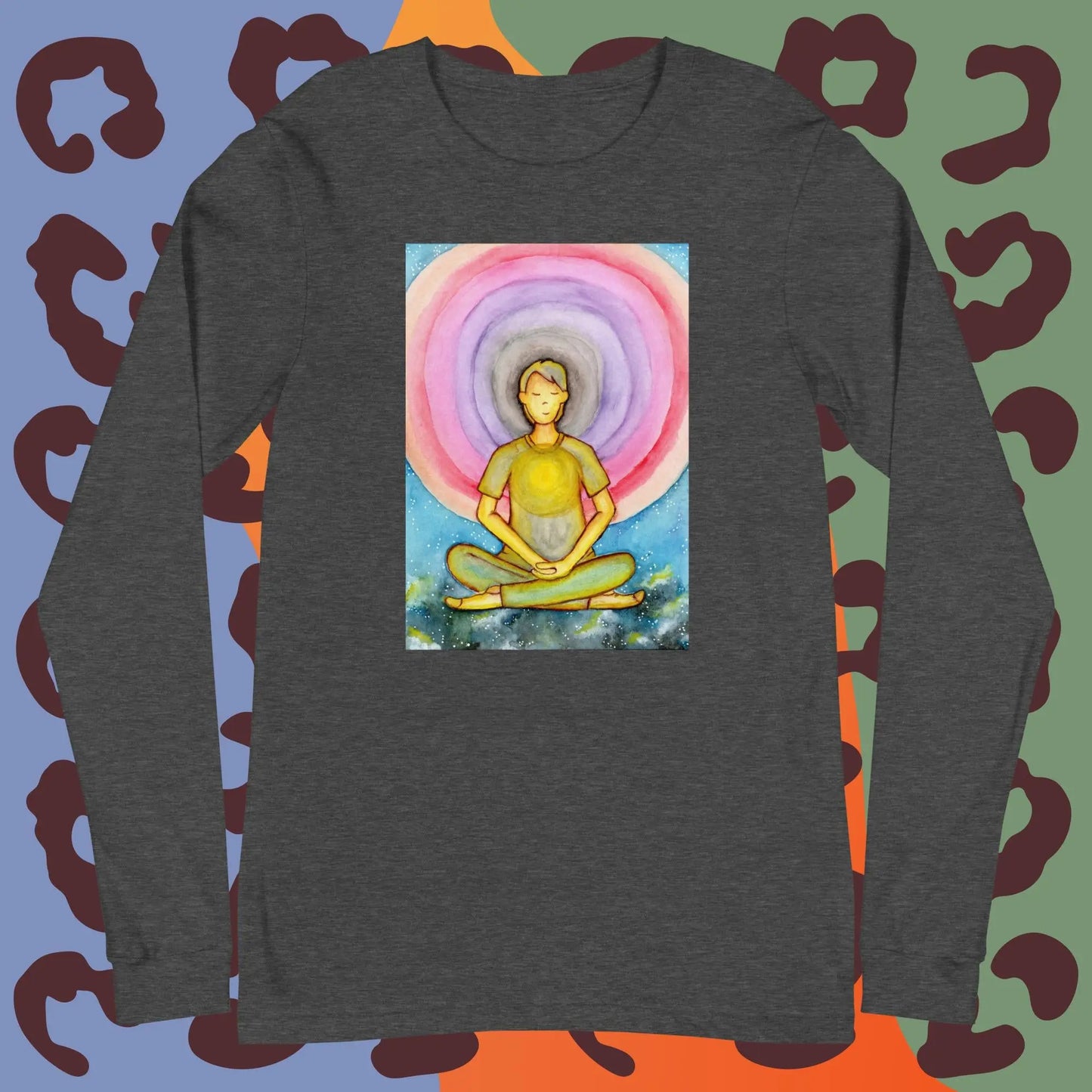 Unisex Long Sleeve Tee (the opening of the heart chakra)
