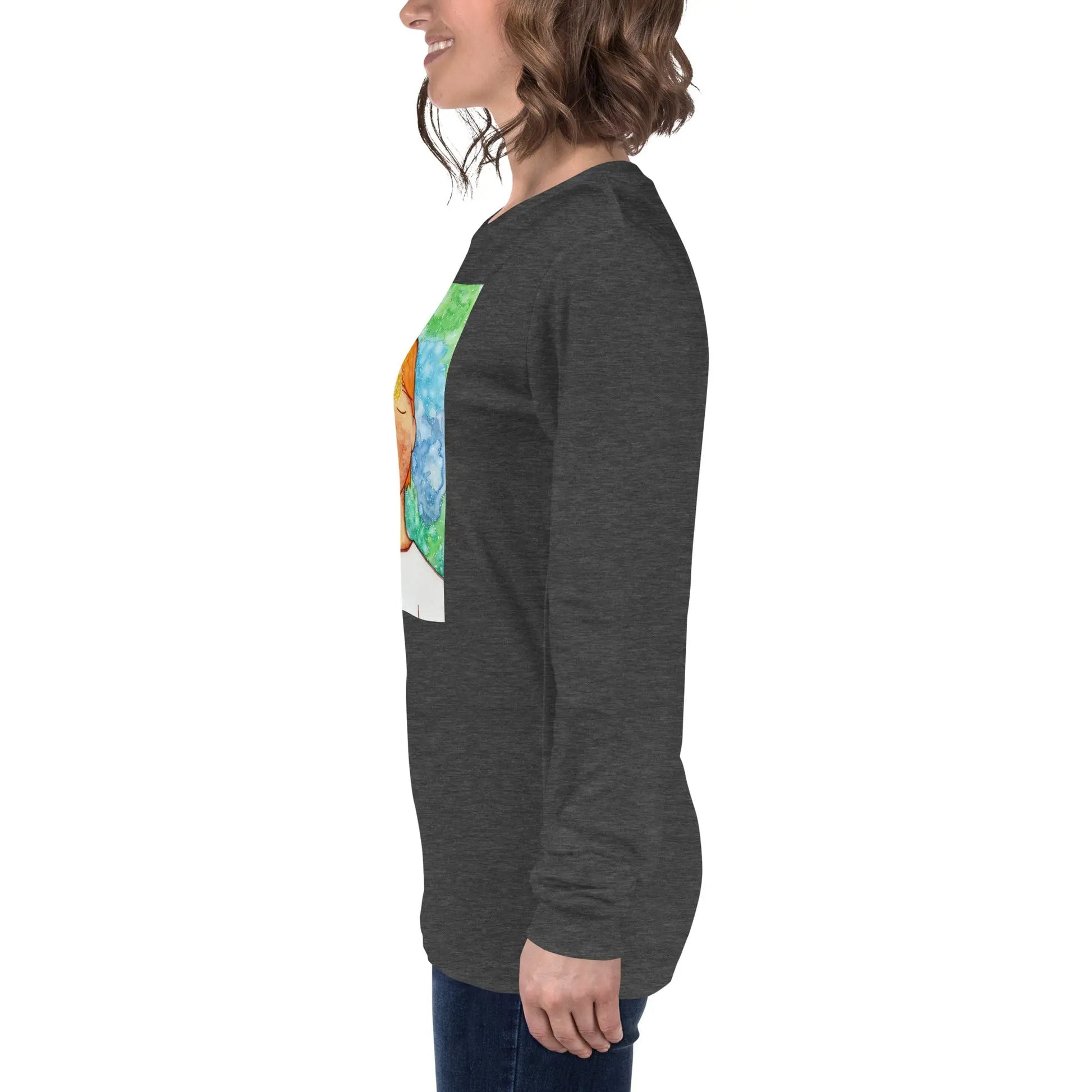 Unisex Long Sleeve Tee (the brow chakra)