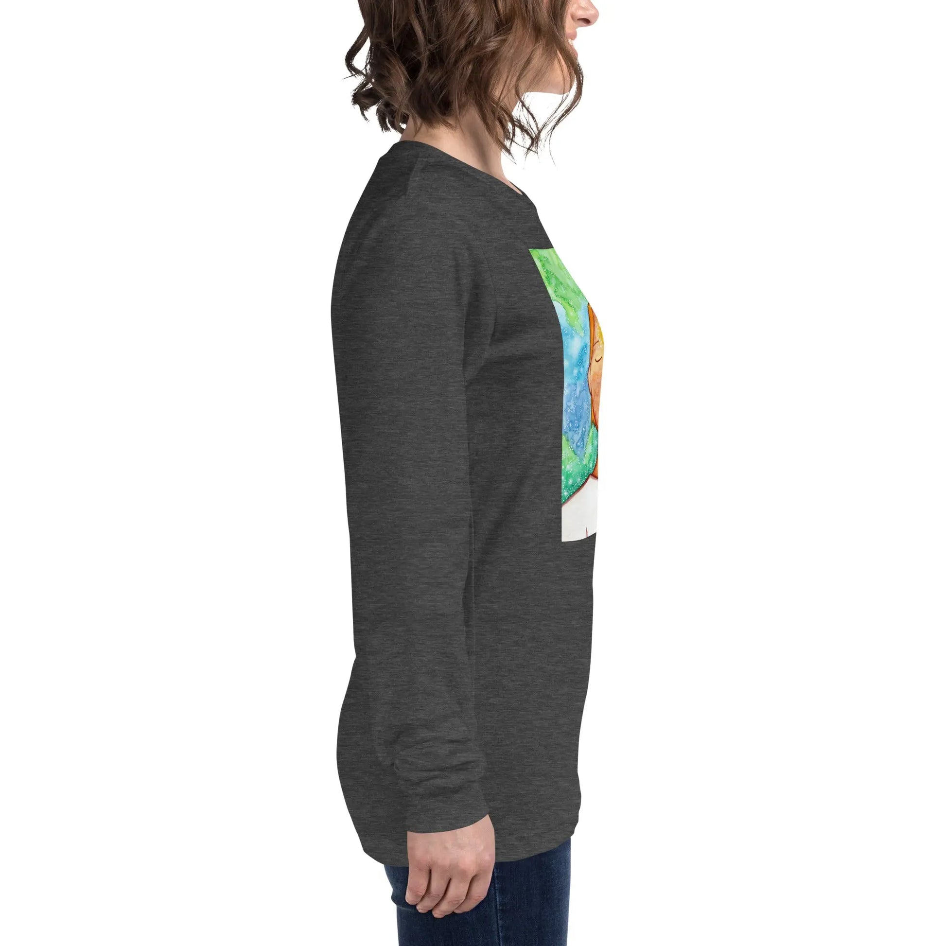 Unisex Long Sleeve Tee (the brow chakra)