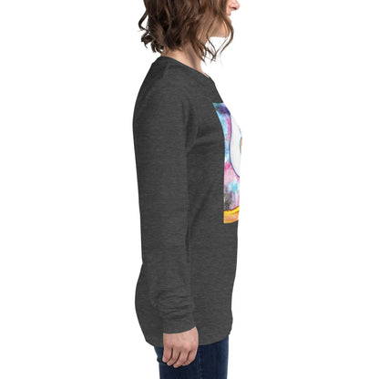 Unisex Long Sleeve Tee (the crown chakra)