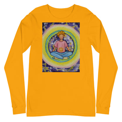 Unisex Long Sleeve Tee (the solar plexus chakra)
