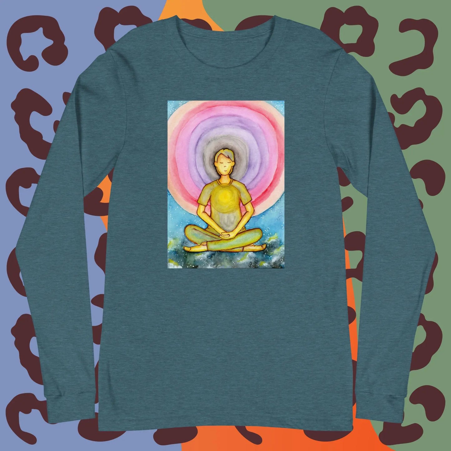 Unisex Long Sleeve Tee (the opening of the heart chakra)