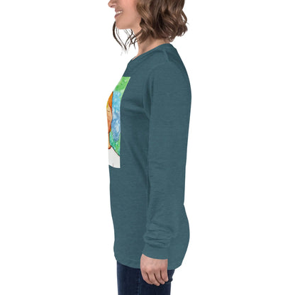 Unisex Long Sleeve Tee (the brow chakra)