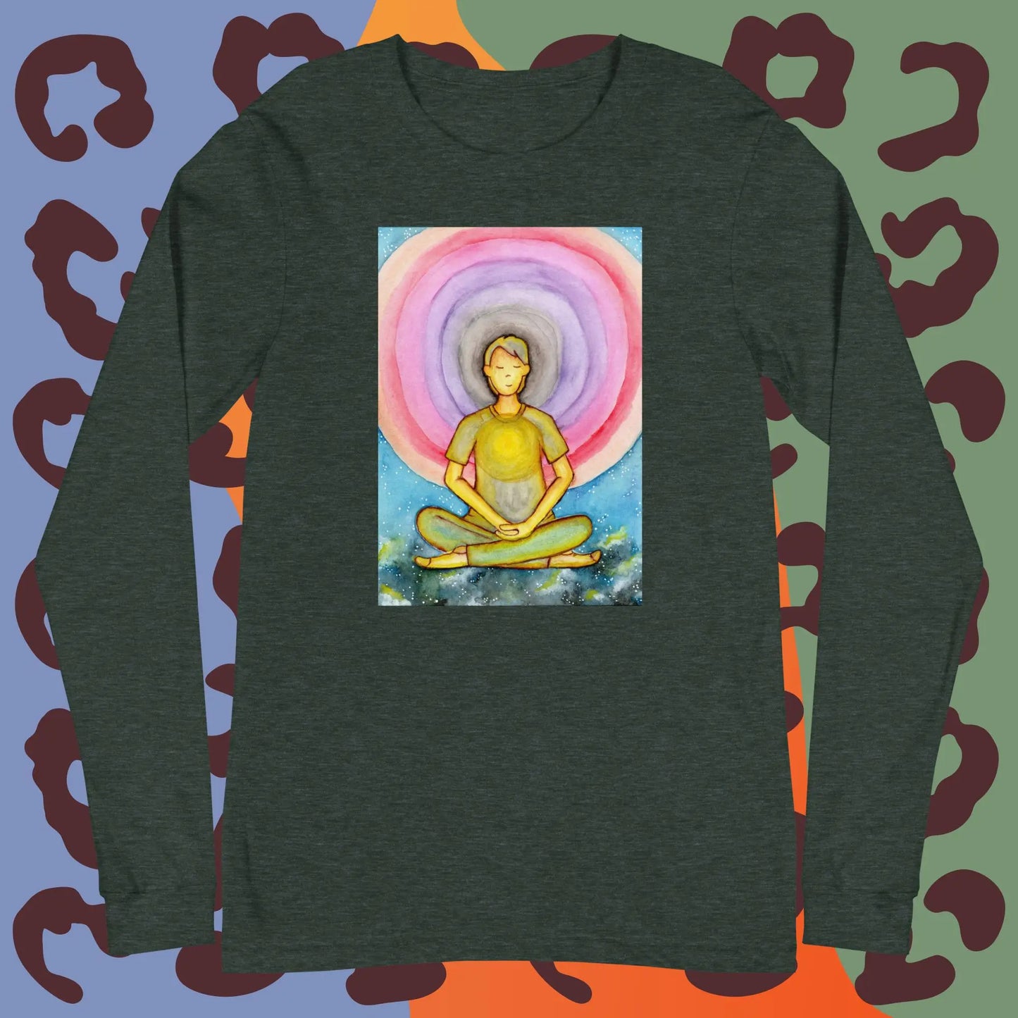 Unisex Long Sleeve Tee (the opening of the heart chakra)