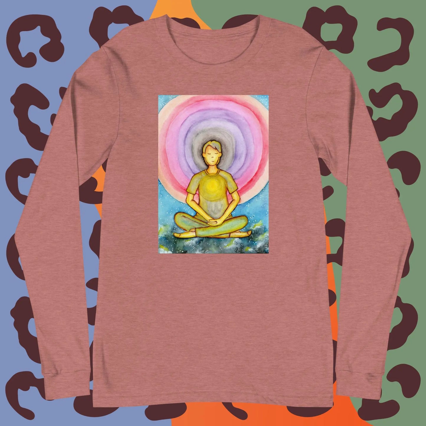Unisex Long Sleeve Tee (the opening of the heart chakra)