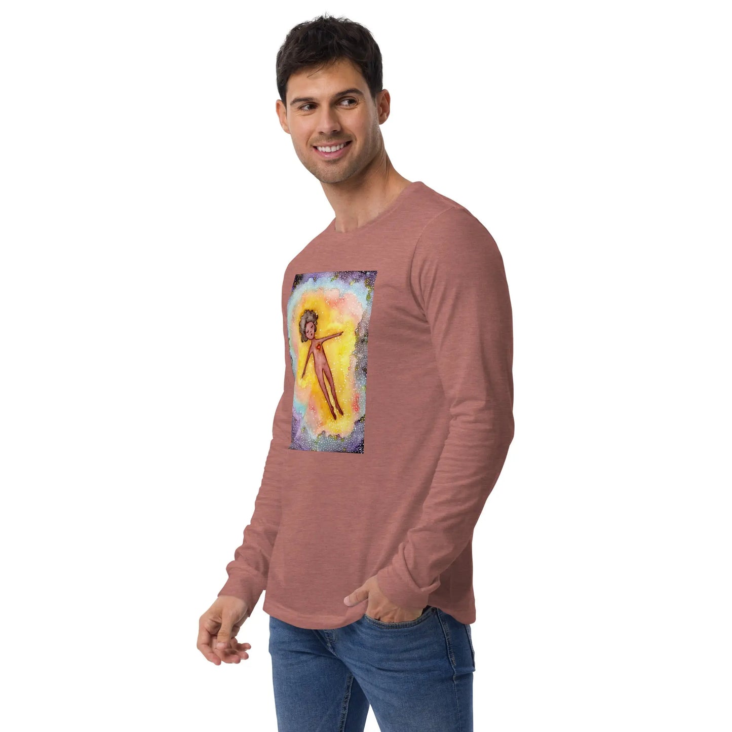 Unisex Long Sleeve Tee (the astral body)