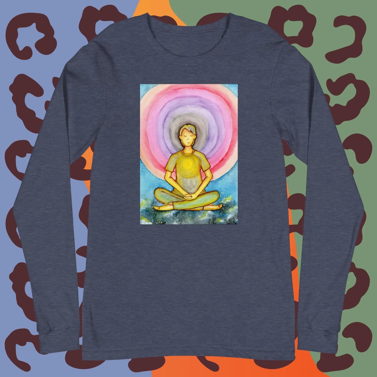 Unisex Long Sleeve Tee (the opening of the heart chakra)