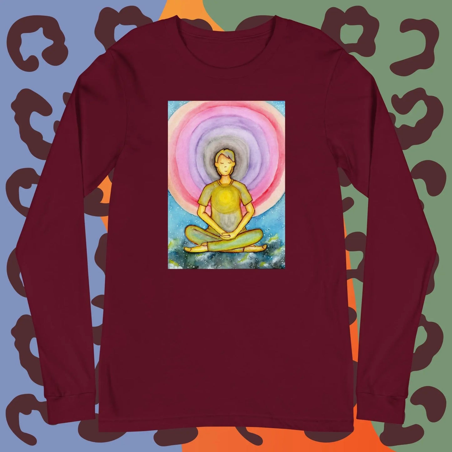 Unisex Long Sleeve Tee (the opening of the heart chakra)