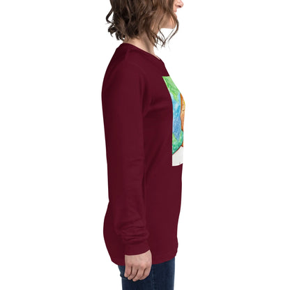 Unisex Long Sleeve Tee (the brow chakra)