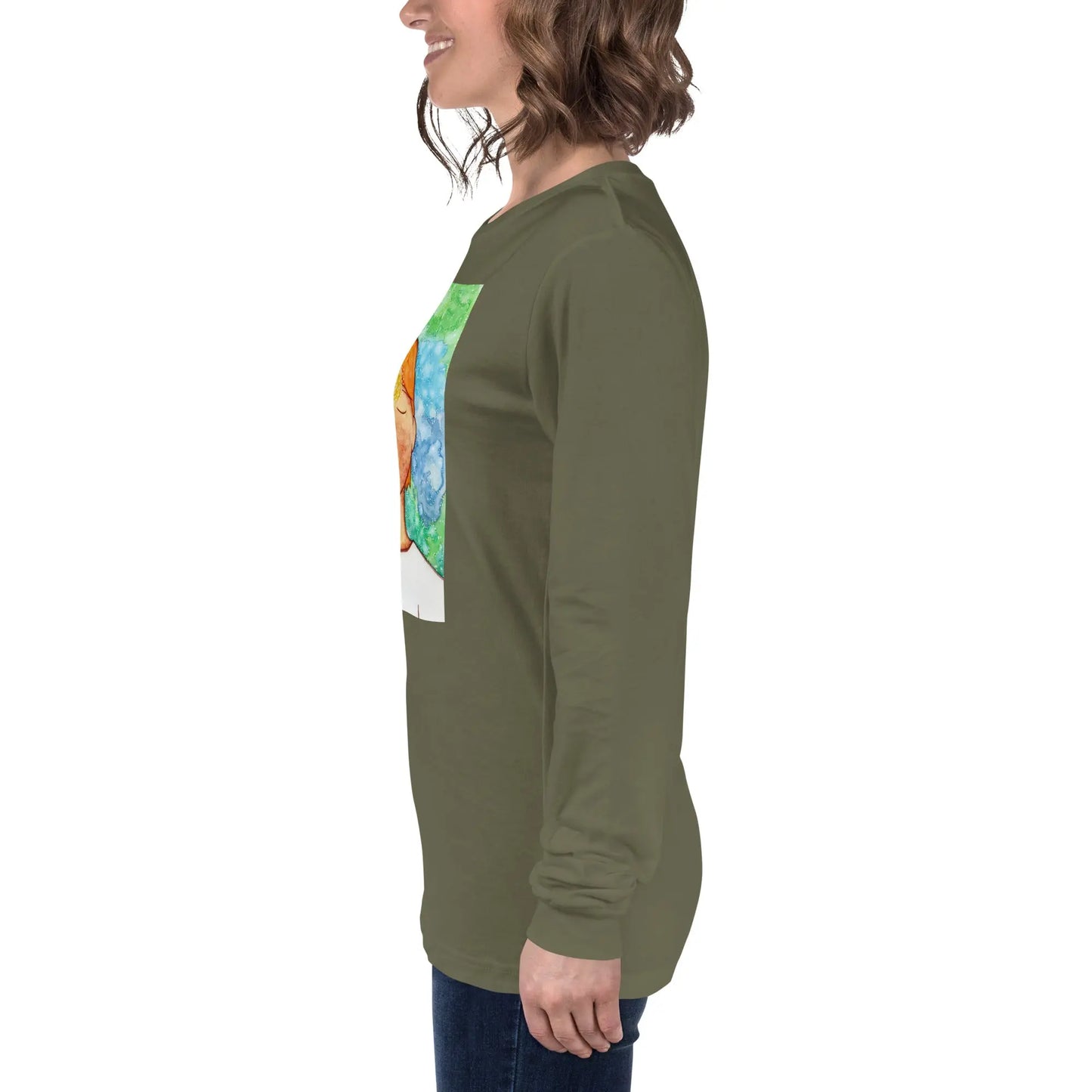 Unisex Long Sleeve Tee (the brow chakra)