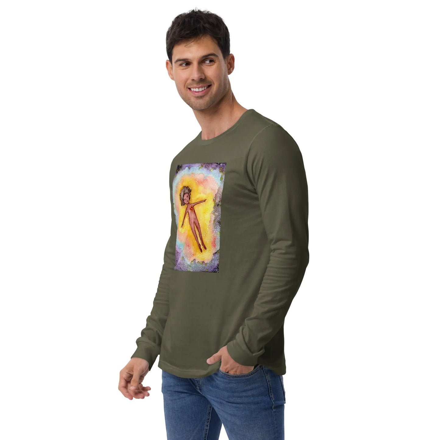 Unisex Long Sleeve Tee (the astral body)