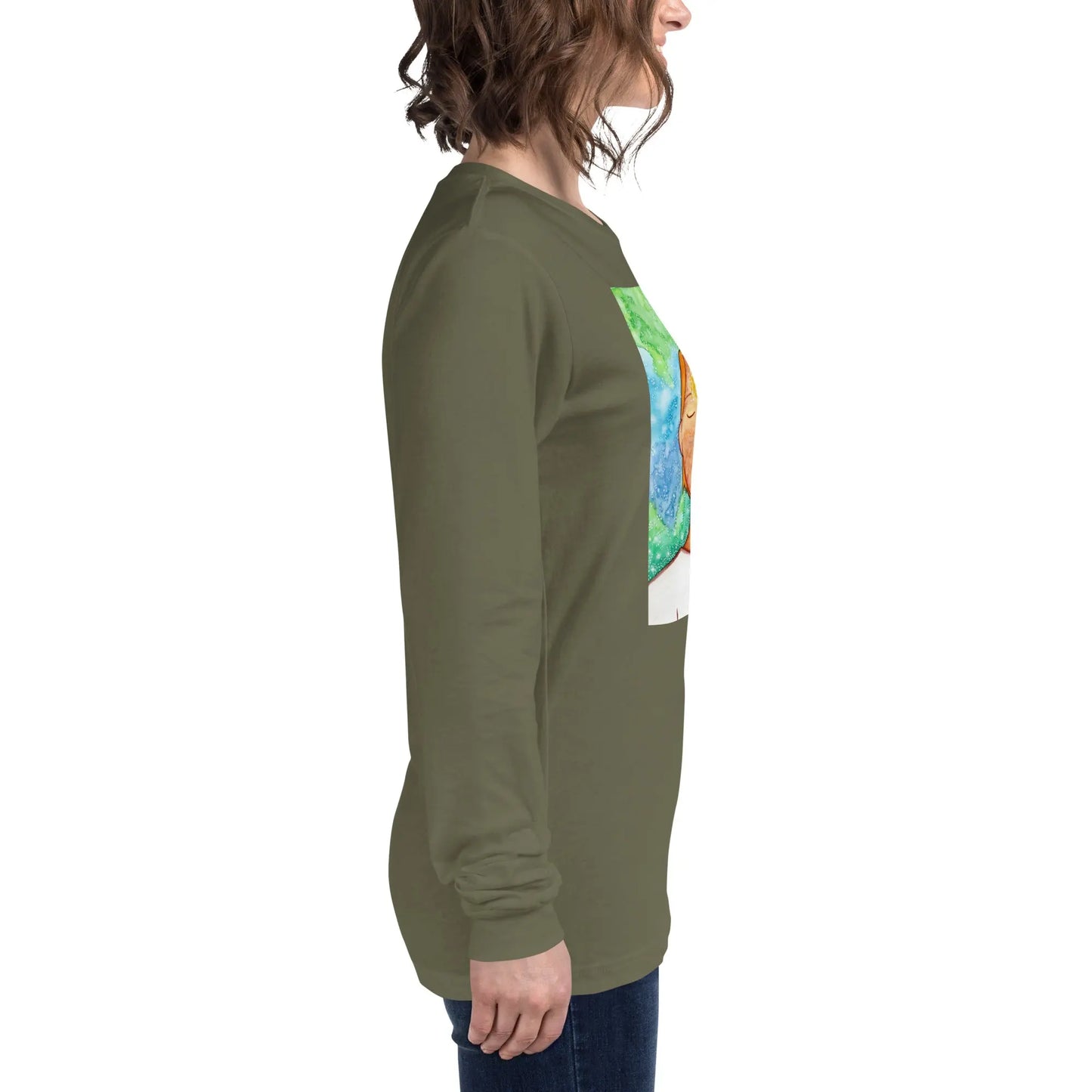 Unisex Long Sleeve Tee (the brow chakra)