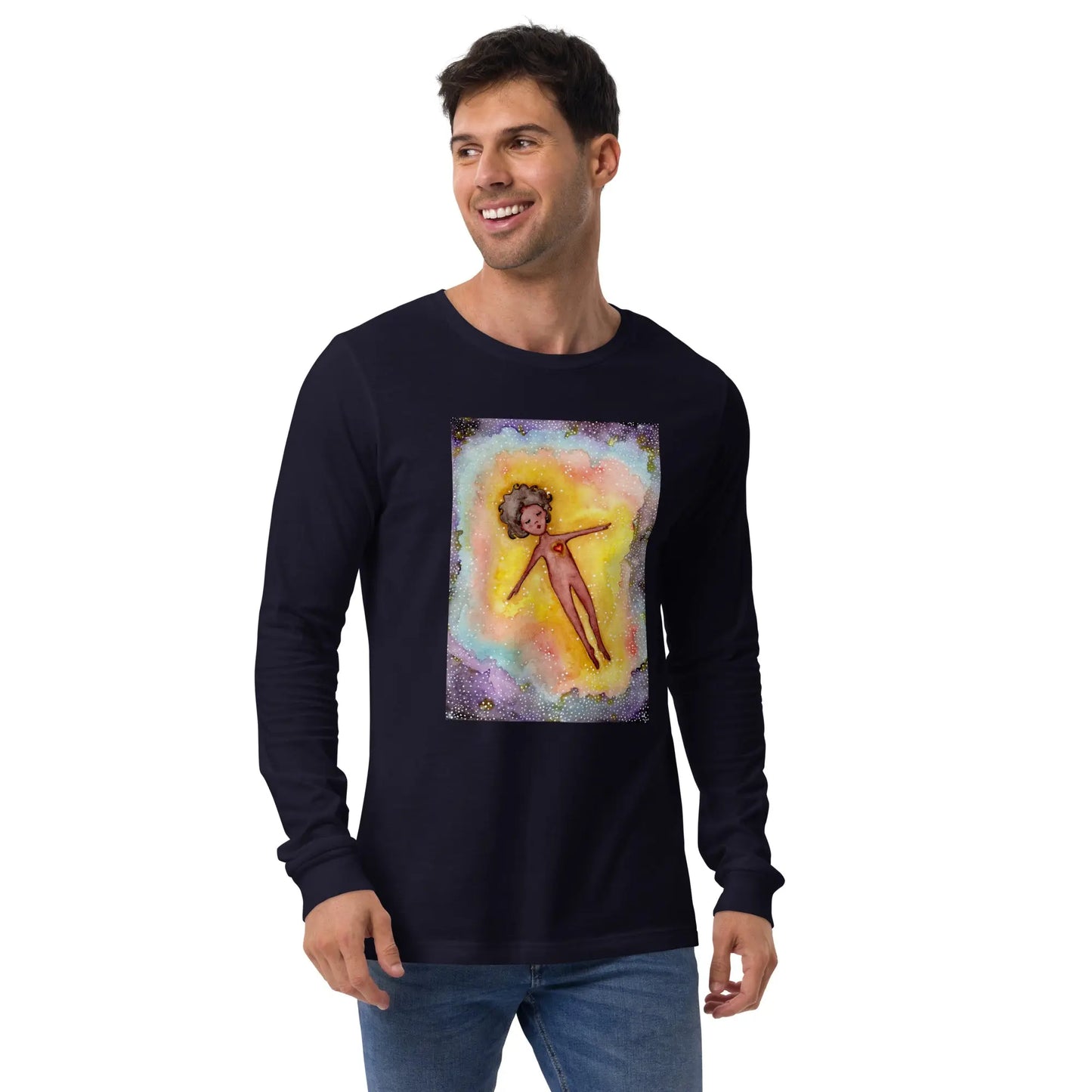 Unisex Long Sleeve Tee (the astral body)