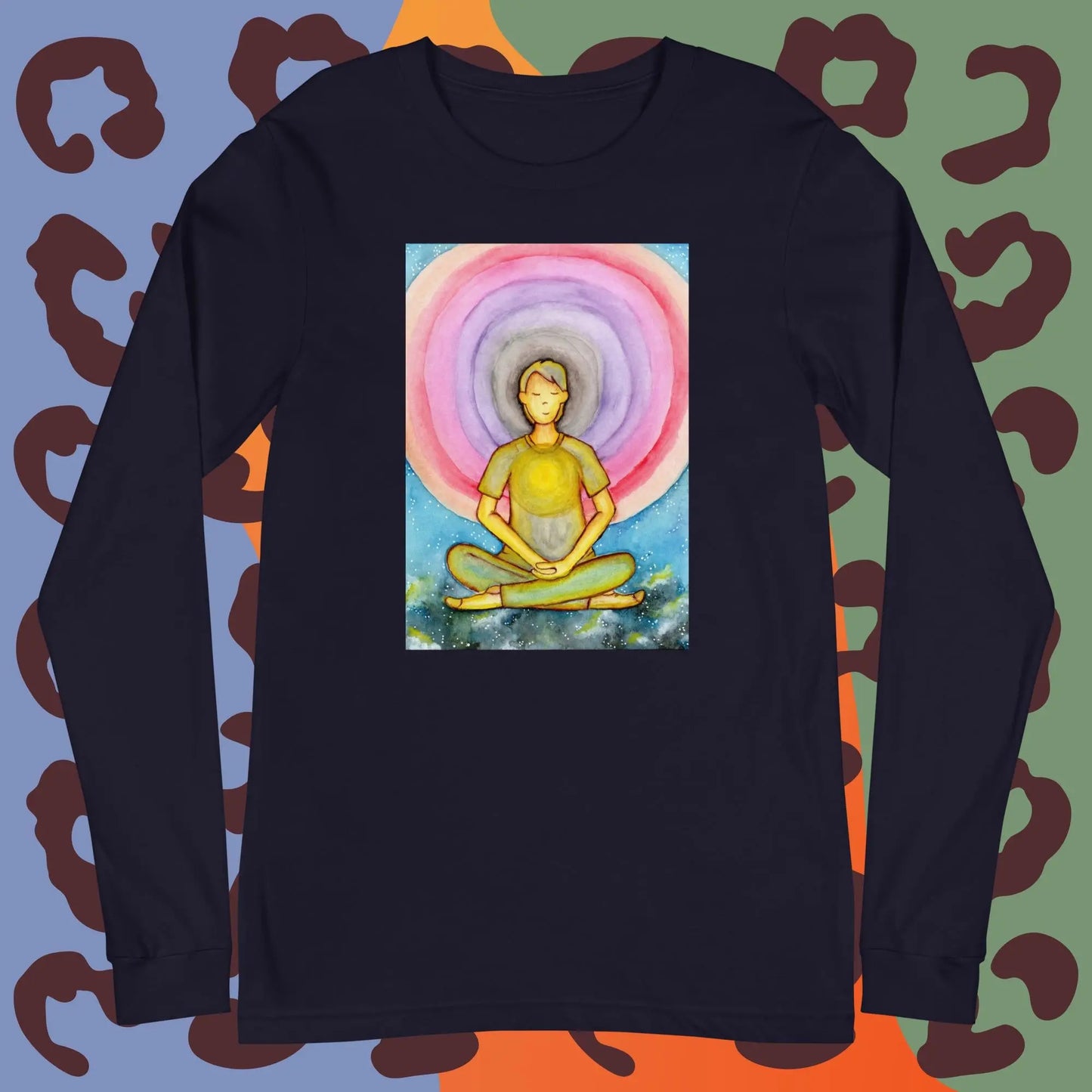Unisex Long Sleeve Tee (the opening of the heart chakra)