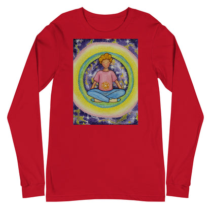 Unisex Long Sleeve Tee (the solar plexus chakra)