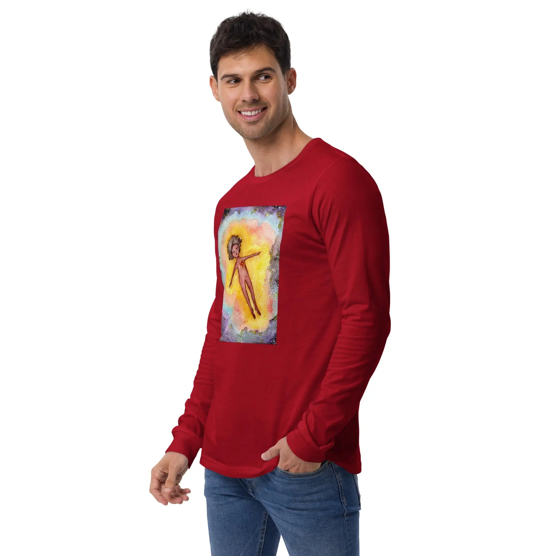 Unisex Long Sleeve Tee (the astral body)