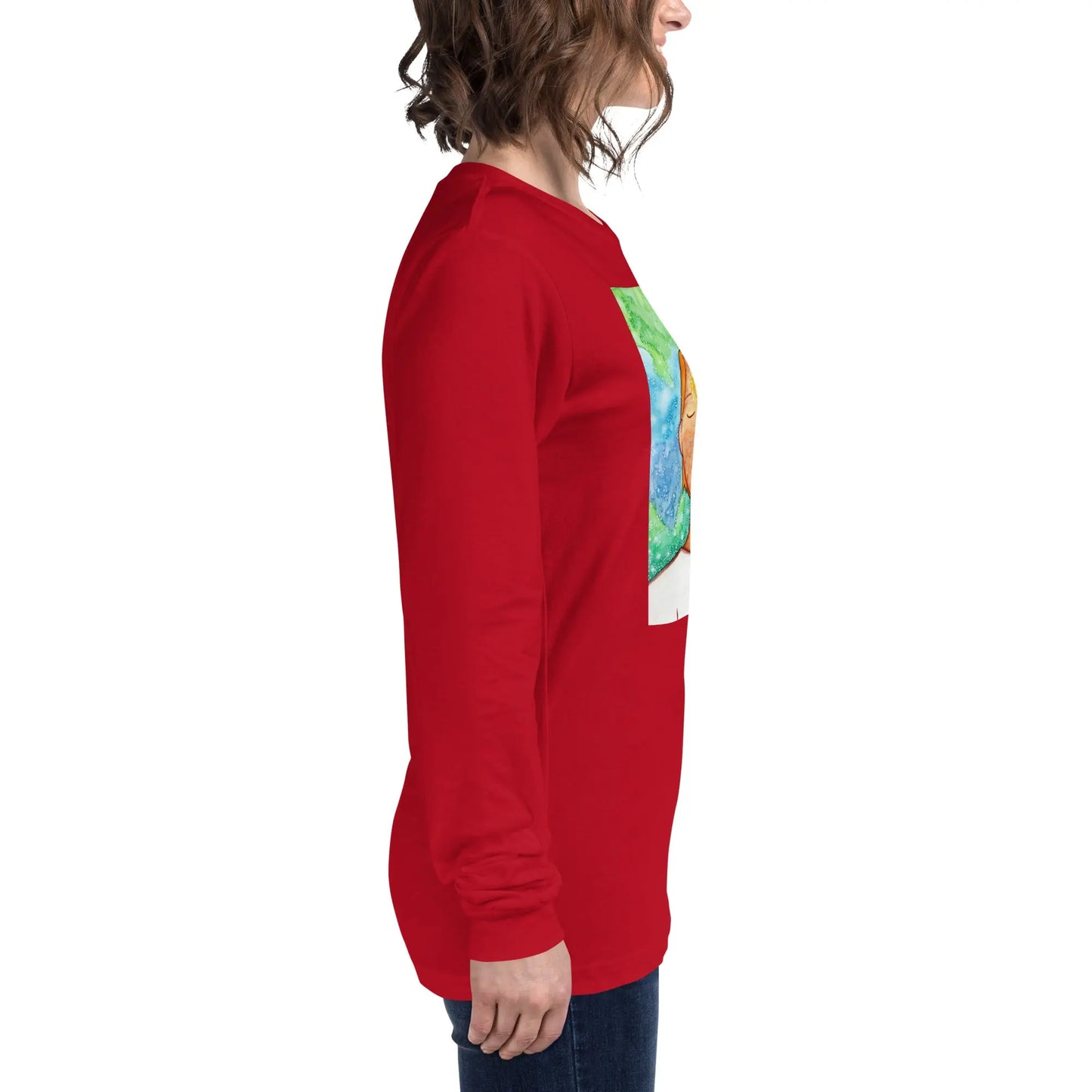 Unisex Long Sleeve Tee (the brow chakra)