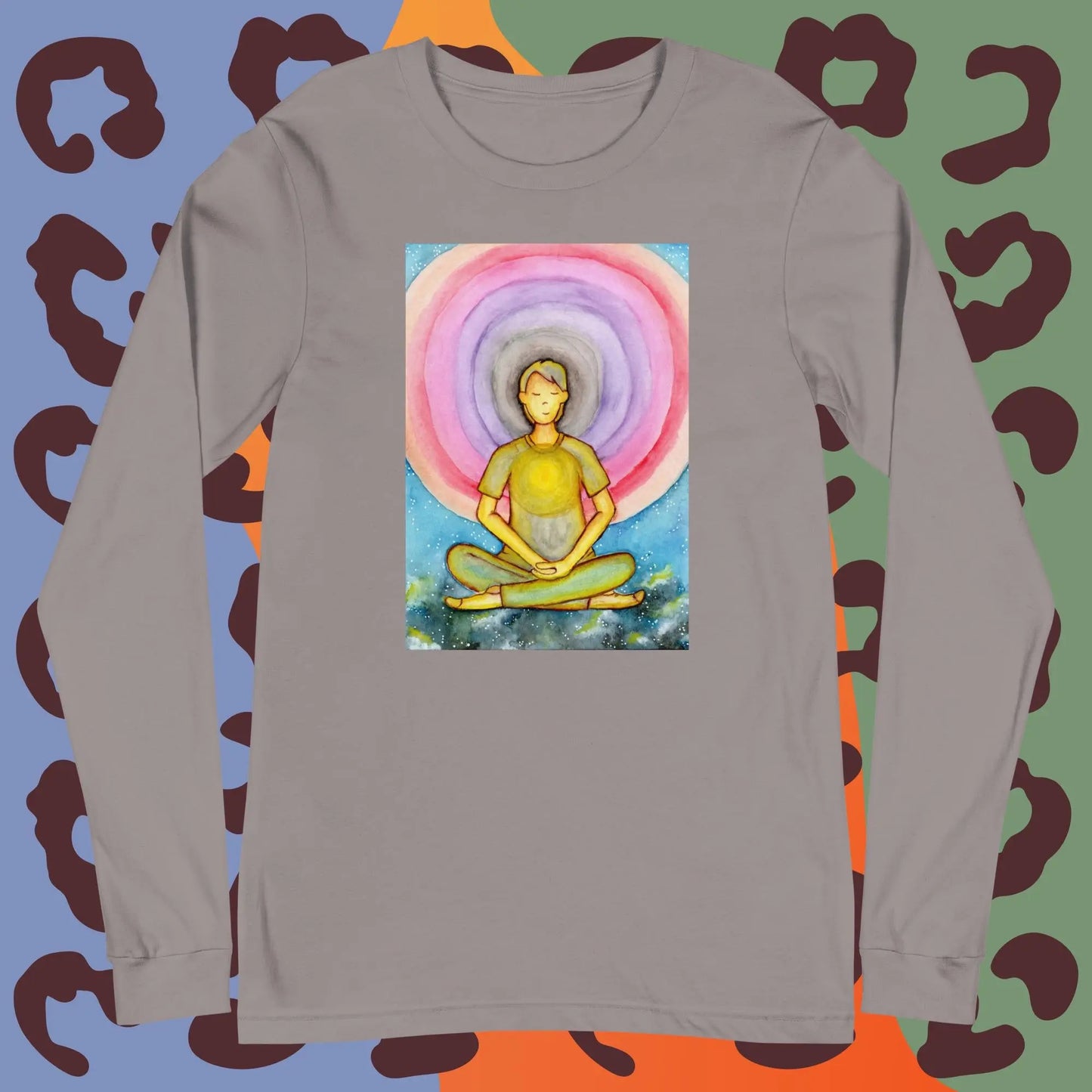 Unisex Long Sleeve Tee (the opening of the heart chakra)