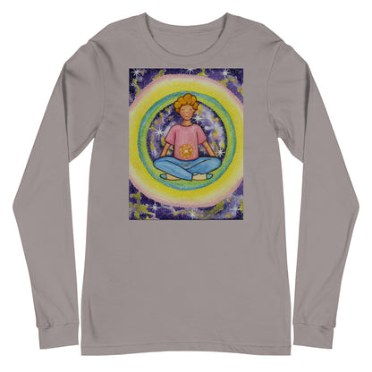 Unisex Long Sleeve Tee (the solar plexus chakra)