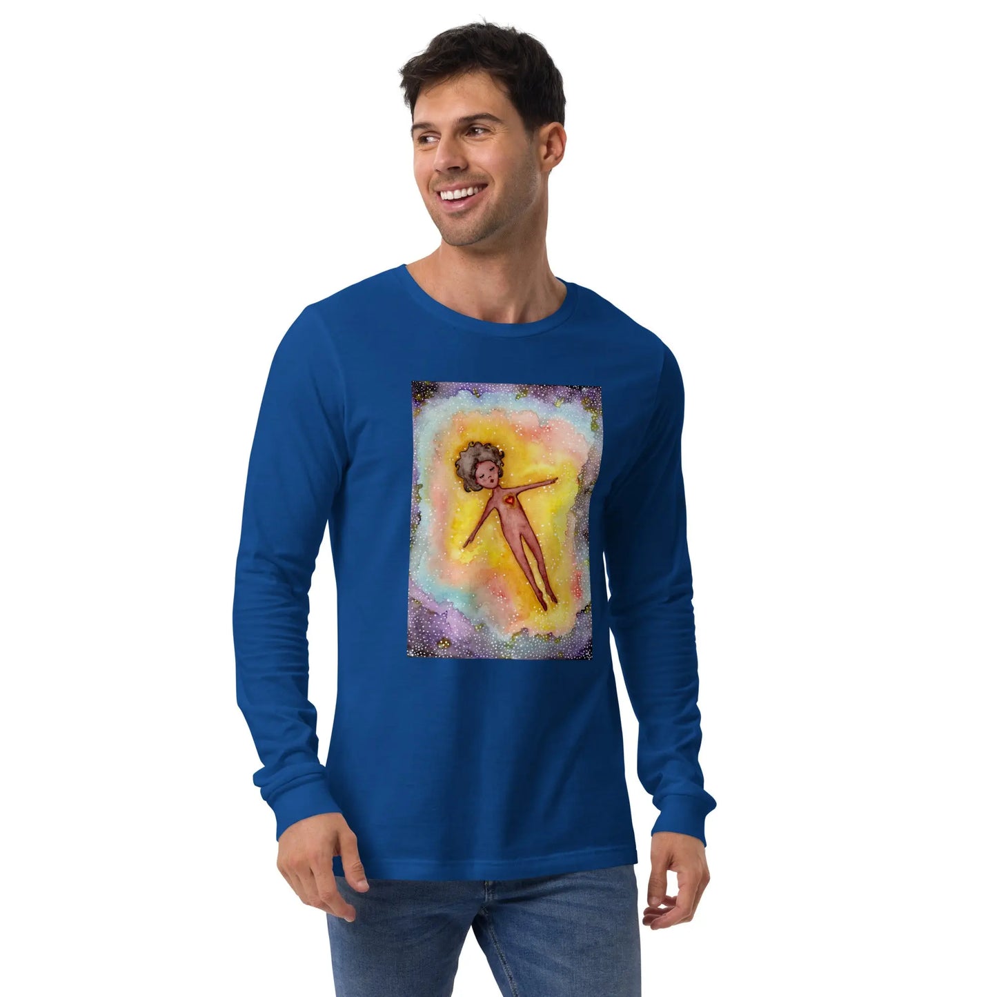 Unisex Long Sleeve Tee (the astral body)